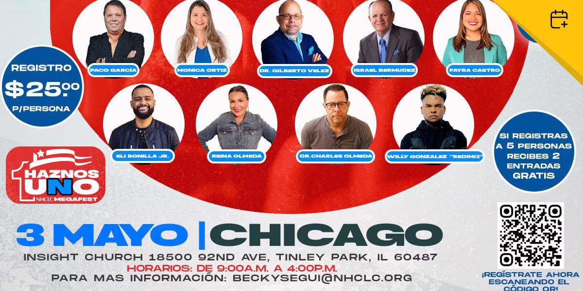 Chicago será sede de la Cumbre Hispana de Liderazgo NHCLC: Un día de renovación para pastores y líderes
