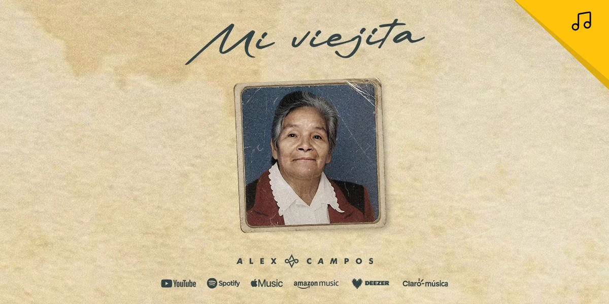 «Mi Viejita»: El emotivo homenaje de Alex Campos a su abuela
