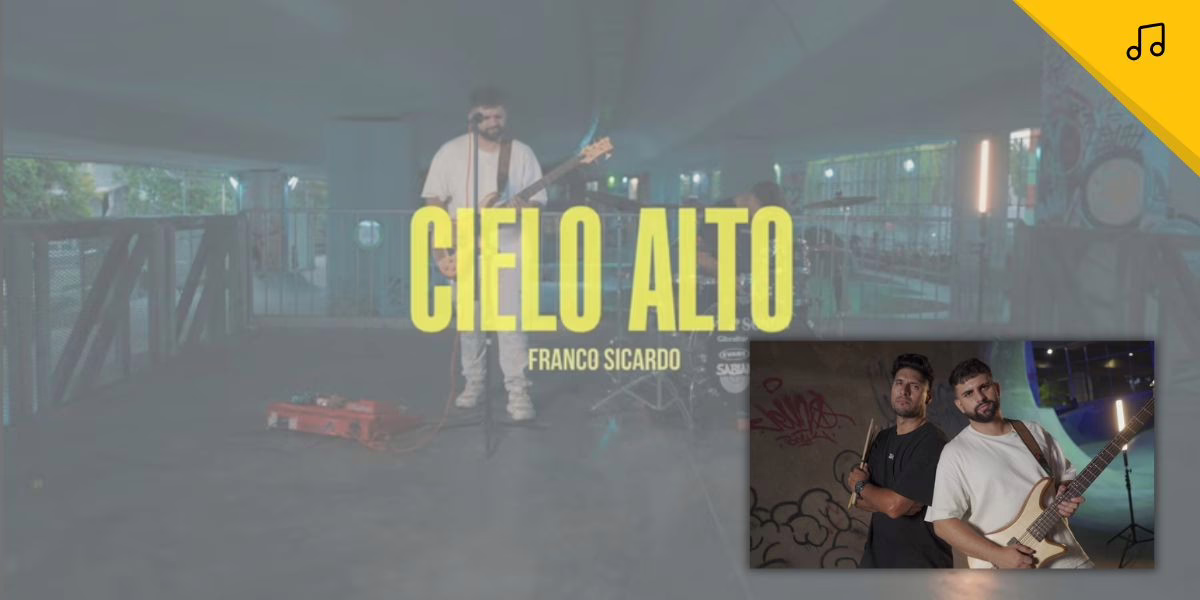 Franco Sicardo Estrena «Cielo Alto», Su Nuevo Sencillo