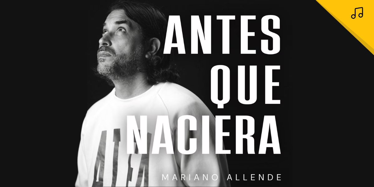 Mariano Allende aparece en escena con una emotiva canción