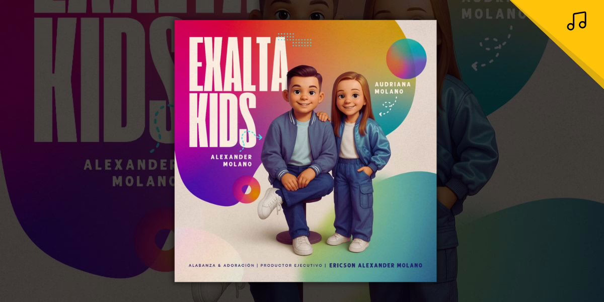 Ericson Alexander Molano relanza sus clásicos para disfrutarlos en familia con «Exalta Kids»