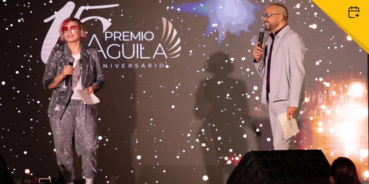 El Premio Águila celebró 15 años con una gala de lujo, nuevas categorías e invitados de toda Latinoamérica