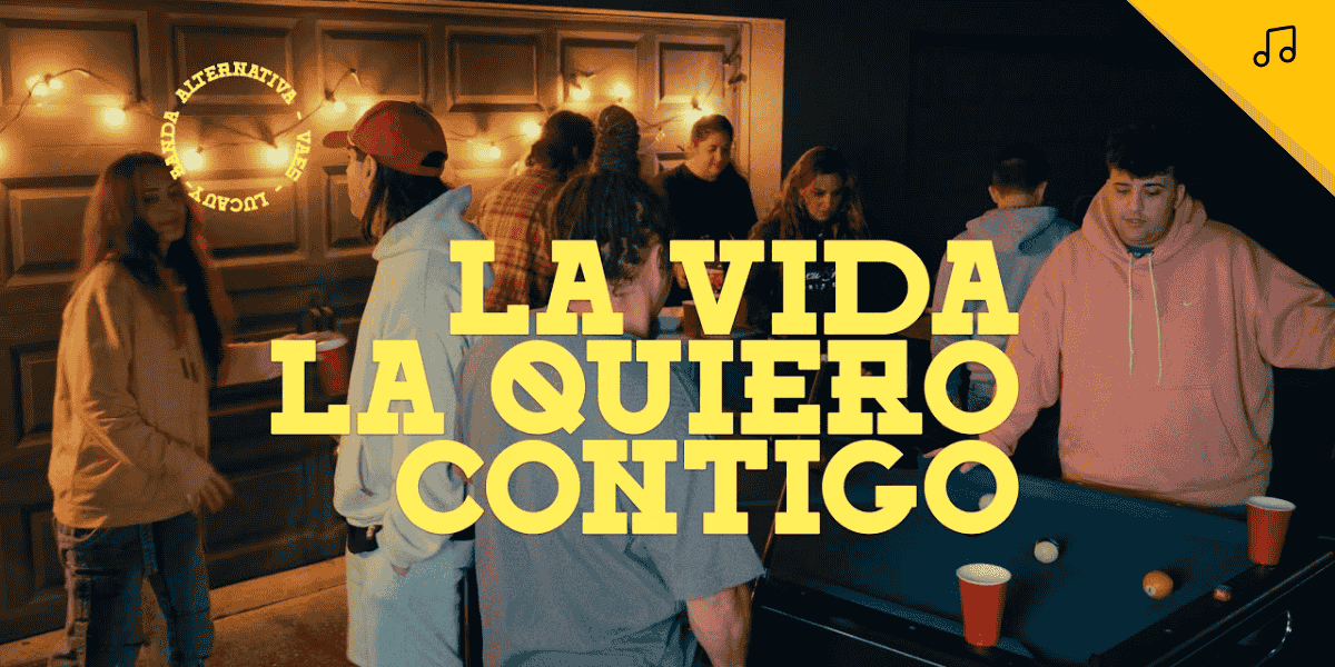 Banda Alternativa estreno “LA VIDA LA QUIERO CONTIGO” junto a la banda ecuatoriana Vaes y Lucauy